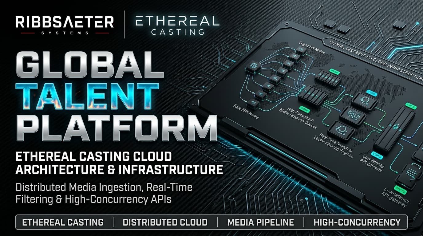 Ethereal Casting global synthetic supermodel platform engineered by Ribbsaeter Systems