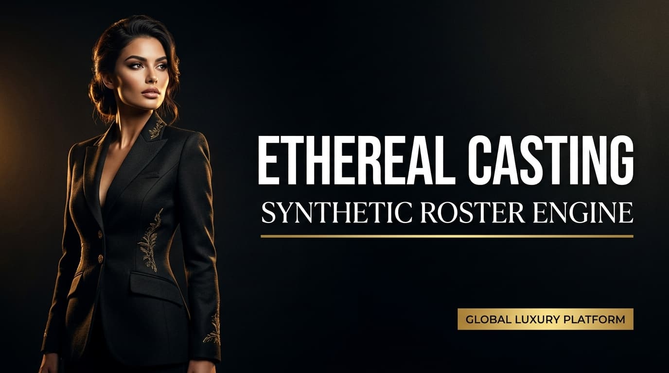 Ethereal Casting global synthetic supermodel platform engineered by Ribbsaeter Systems