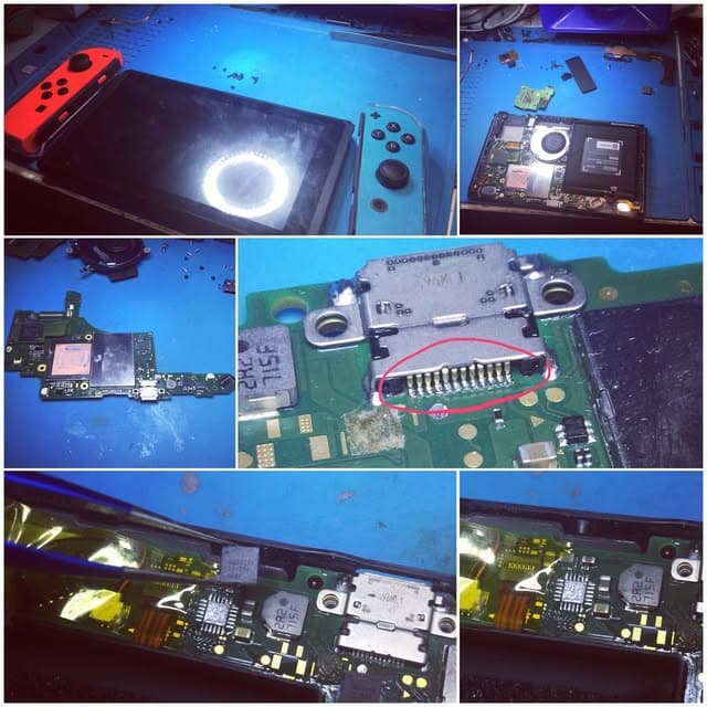 Nintendo Switch 24-Pin USB-C SMD Port Micro-Soldering